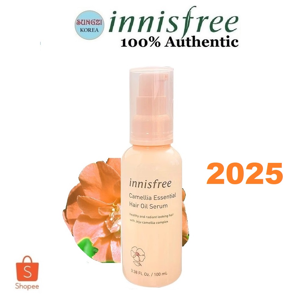 INNISFREE Camellia Essential Hair Oil Serum 100ml (2026) Shopee Philippines