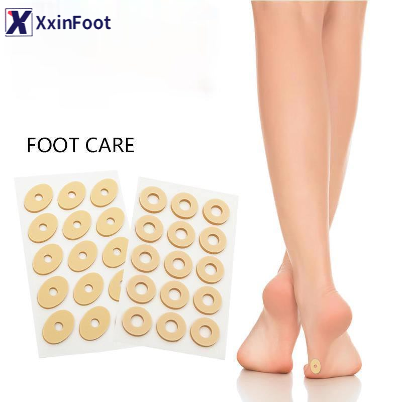 15PCS/Sheet Callus Cushions Shoes Heel Pad Foam Round Toe Foot Corn Bunion  Protectors Pads