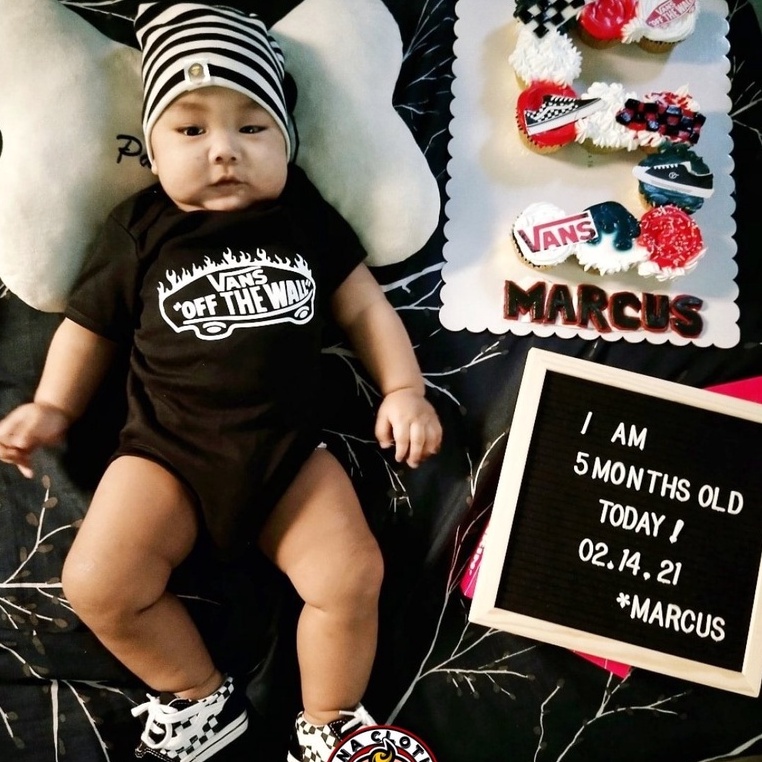 VANS 0 12 MONTHS UNISEX ONESIES New Born Baby Clothes Shopee Philippines