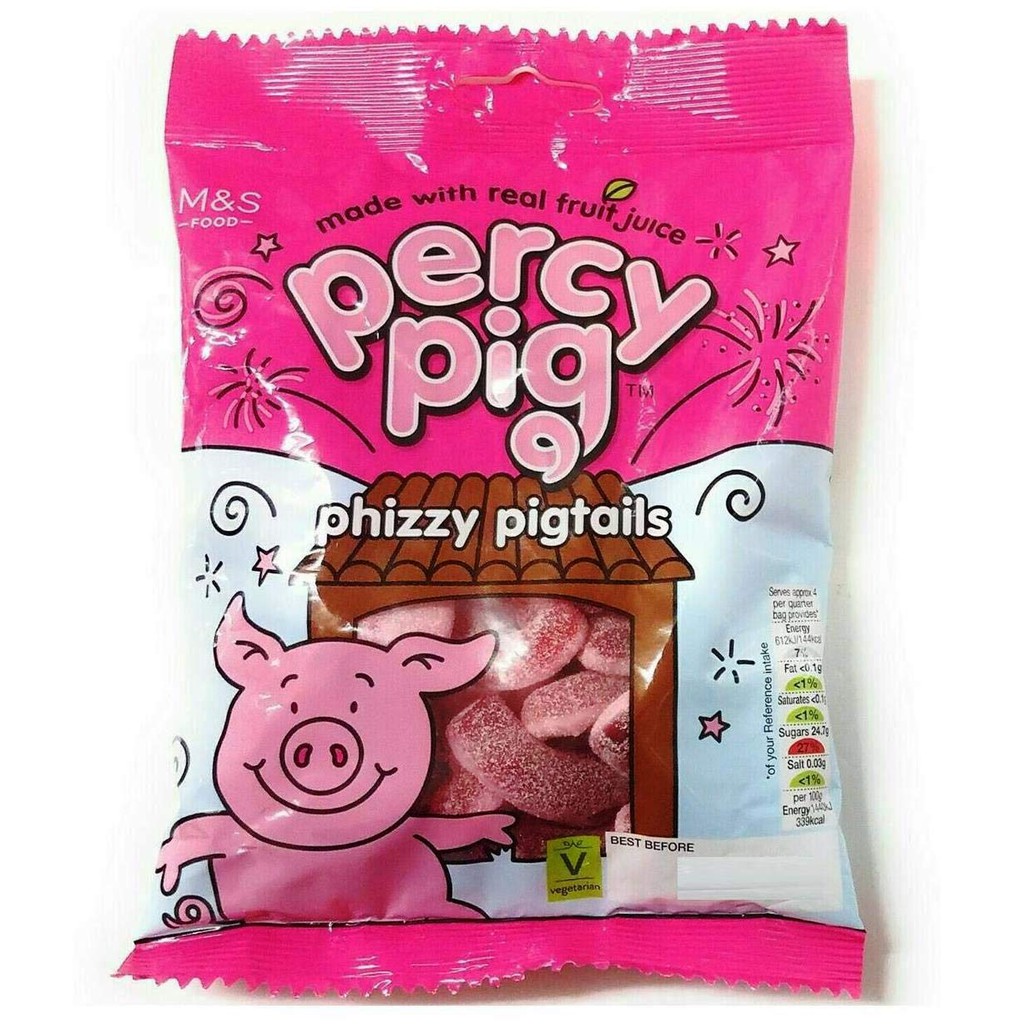 Marks & Spencer M&S Percy Pig Phizzy PigTails 170g Shopee Philippines