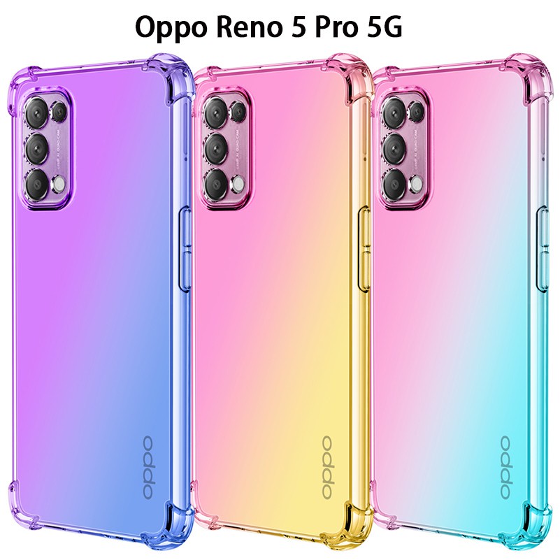 Case OPPO Reno 5 Pro 5G / 4G reno 3 Pro Clear Jelly Silicon Case Rubber ...