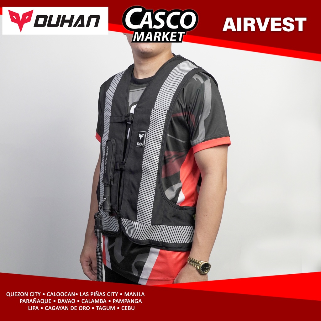 DUHAN REFLECTIVE VEST PROF. ADVANCED AIR BAG SYSTEM PROTECTIVE GEAR