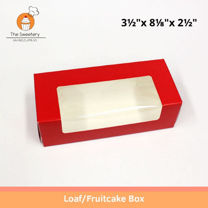 Loaf/Fruitcake/Pastry Pre-formed Box 8⅛