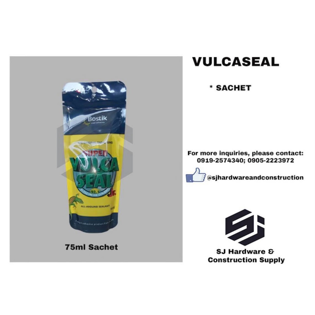 Bostik Vulcaseal 75ml sachet | Shopee Philippines