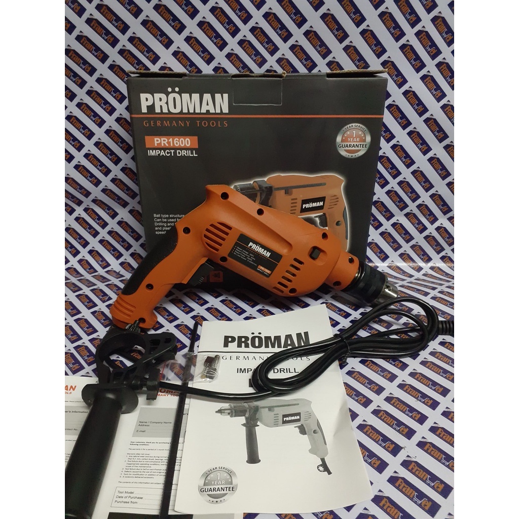 Impact Drill 1000w Proman | Shopee Philippines