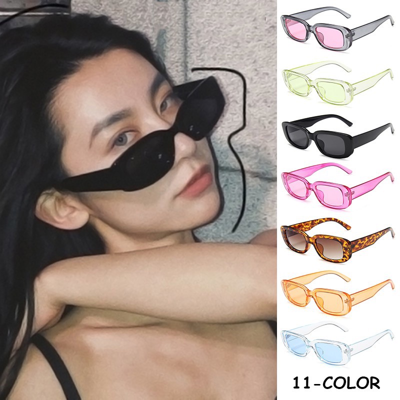 INS4 Ready Stock Fashion Hip hop New Rectangle Sunglasses Women Men Unisex Eyewear Sunglasses Shopee Philippines