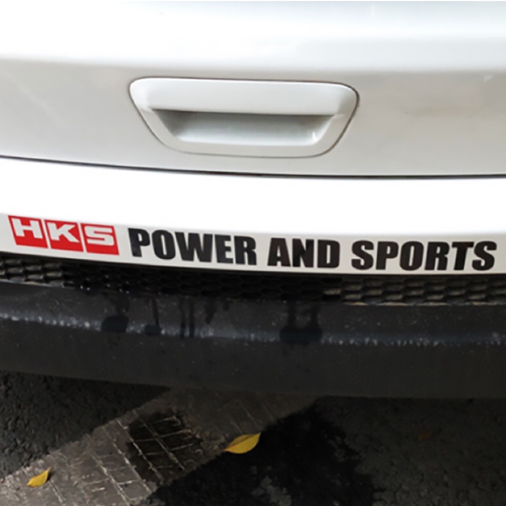 HKS Modified Car Body Sticker Front Bumper Lower Edge Front Shovel ...