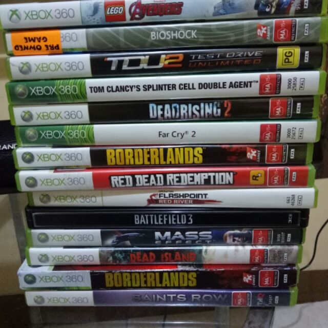 Xbox 360 hot sale games shopee