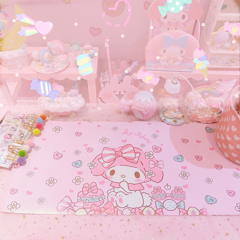 Cute Cartoon Sanrio Cinnamoroll PVC Student Desk Mat Tablecloth Photo ...