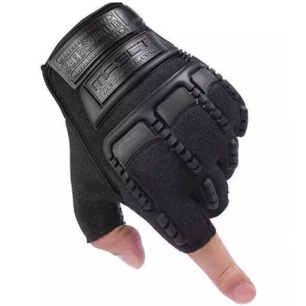 Pro M Motors Rider Half Finger Gloves Motorcycle Bike Bicycle Motor Motors Protective Gear