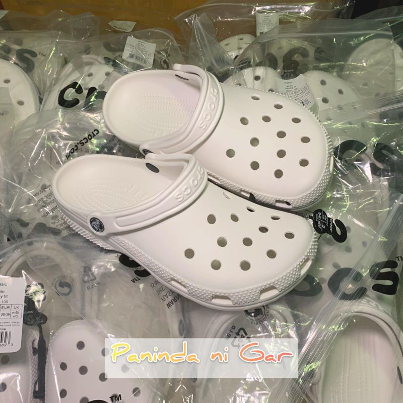 Crocs Classic Clog White junior size Shopee Philippines