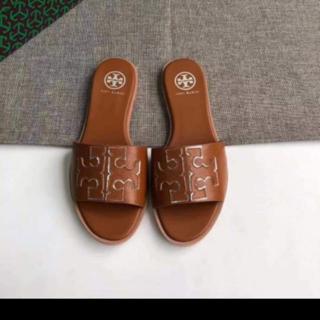 Tory Burch slip on slides slippers for women | Shopee Philippines