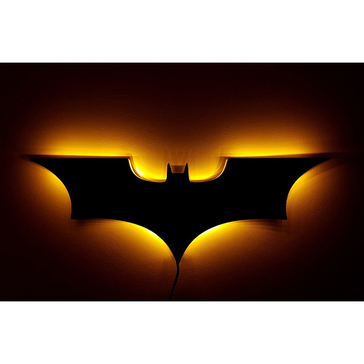 Batman lamp creative Batman LED night light wall lamp home