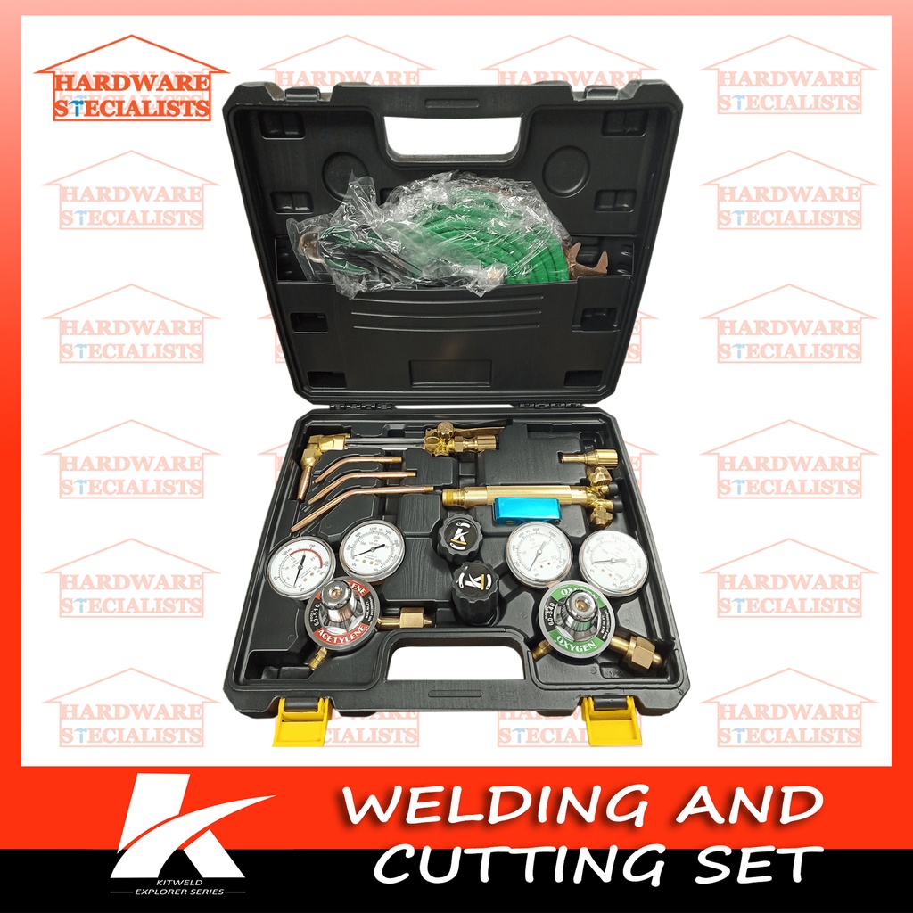 Welding and Cutting Outfit Set Kitweld (Harris Type) | Shopee Philippines