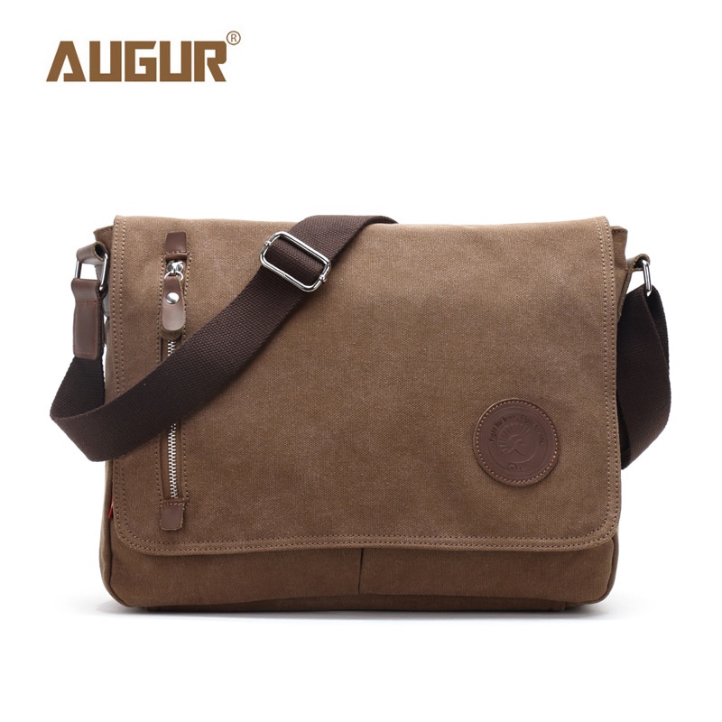 Canvas shoulder sling bag best sale