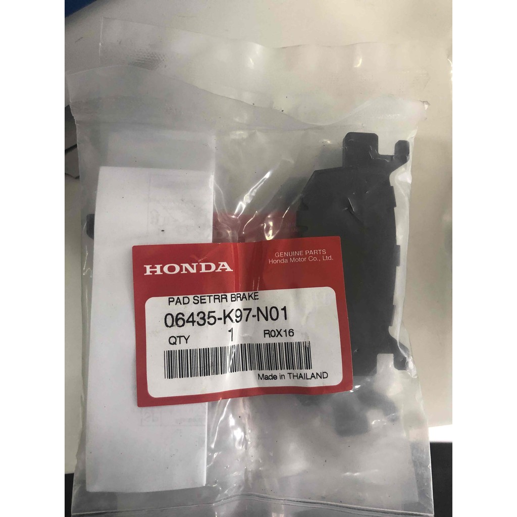 Honda Genuine Rear Brake Pads 06435K97N01 for ADV150, PCX160, and ...