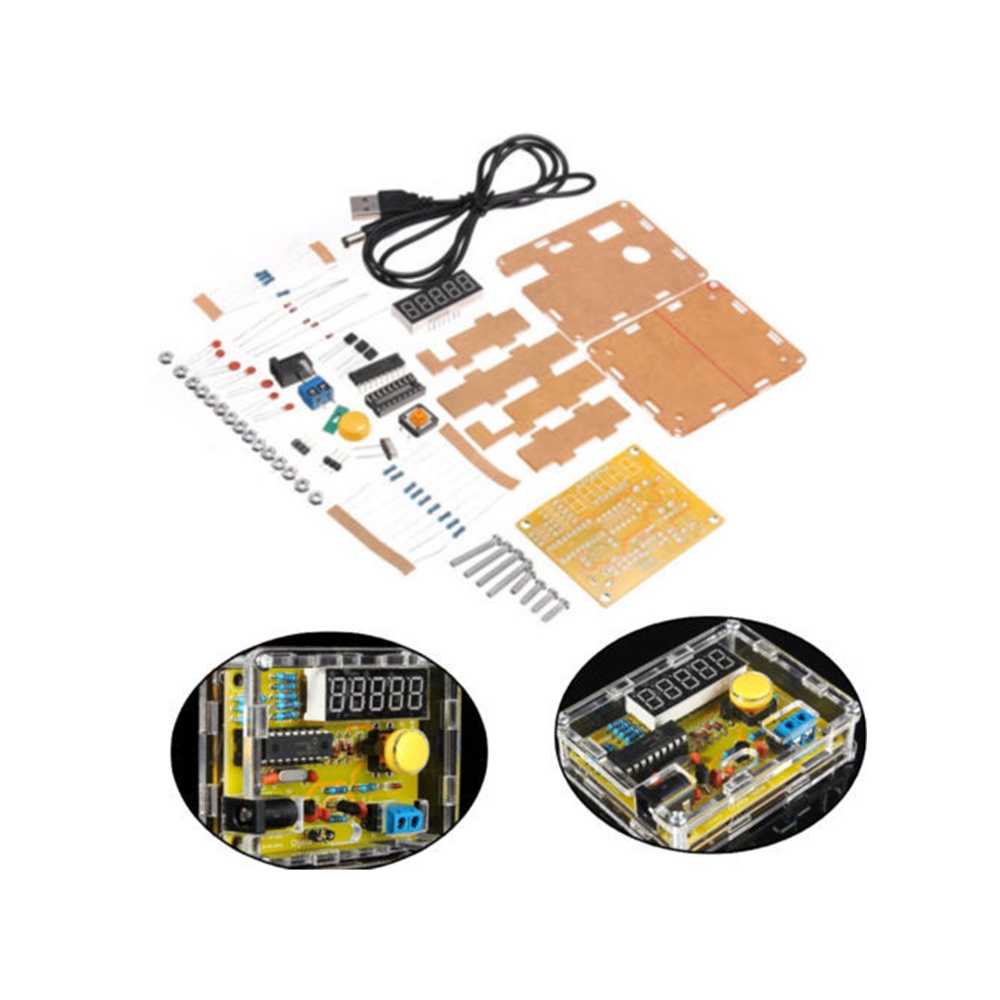 DIY Kits 1Hz50MHz Crystal Oscillator Tester Frequency Counter Meter