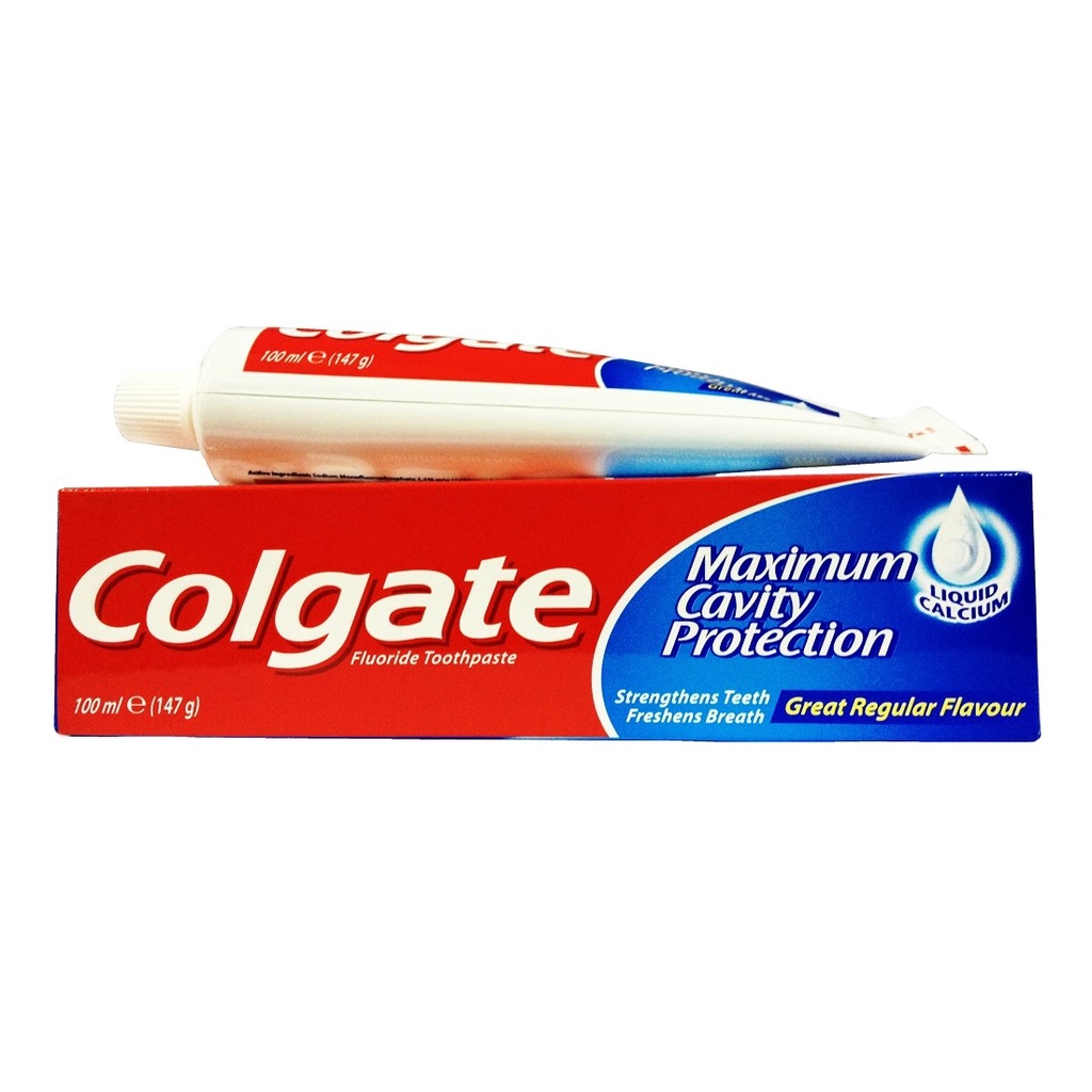 100 ORIGINAl IMPORTED Colgate Maximum Cavity CALSI SEAL Protection
