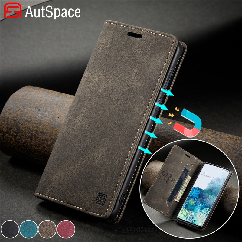 Luxury Leather Case For Huawei P30 P30 Pro P30 Lite P50 P50 Pro Anti-theft  brush Flip Magnetic Matte soft Leather Wallet Card Slot Stand Phone Case