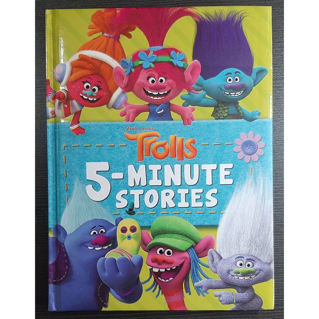 Trolls 5-Minute Stories (DreamWorks Trolls) | Shopee Philippines