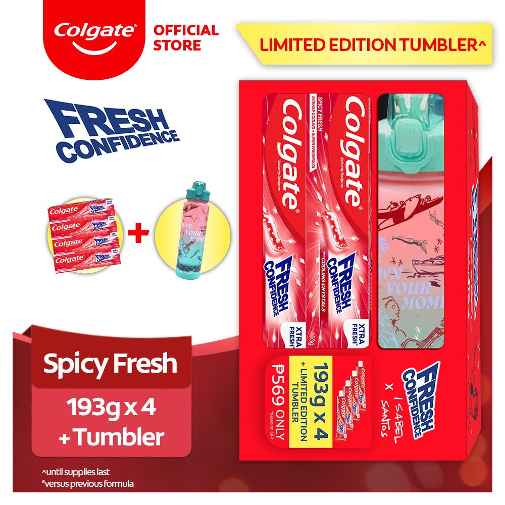 Colgate Fresh Confidence Limited Edition Own Your Moment Toothpaste