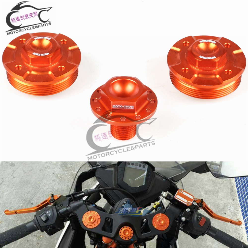 KTM DUKE390 RC390Modified Front Fork Shock Absorber Screw Nut Cover