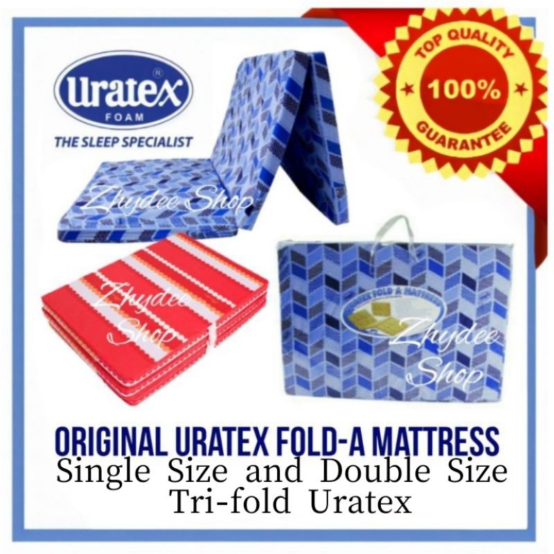 Uratex 3 deals fold mattress