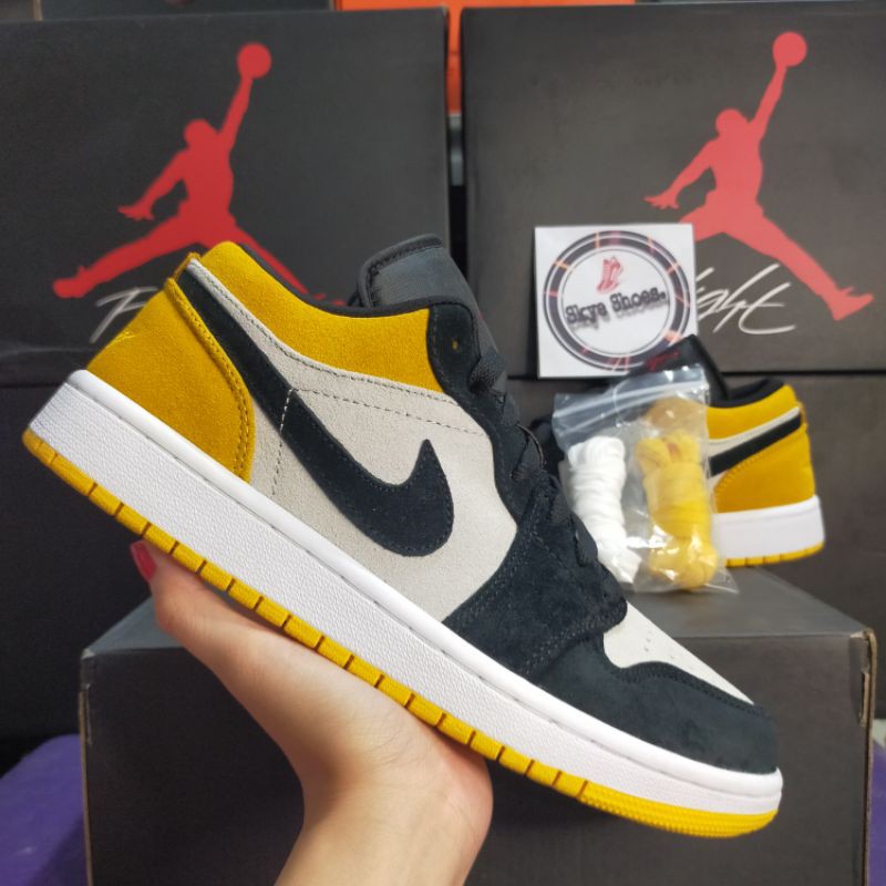 Jordan 1 low on sale yellow