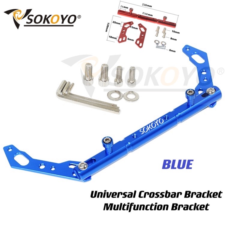 1 Set Alloy Crossbar MULTIFUNCTION Bracket Side mirror Mount Universal