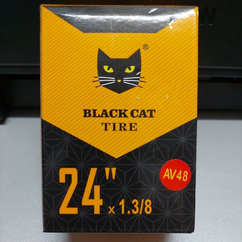 Blackcat Black Cat Inner Tube for MTB Road Bike, Gravel, Fixie, Jap