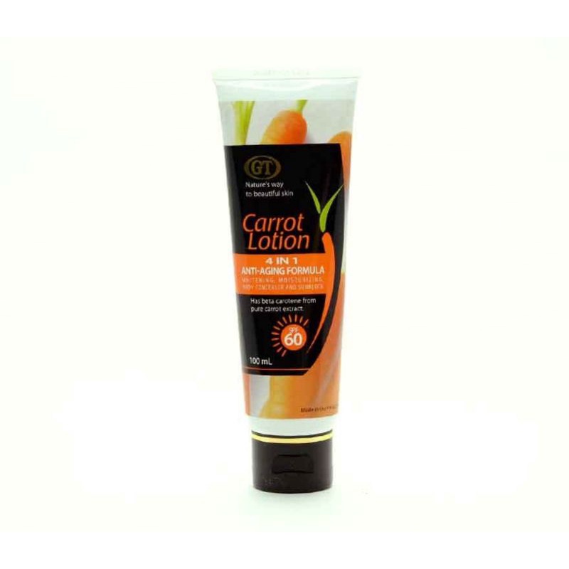 GT carrot lotion 100ml 4 in 1(Authentic) Shopee Philippines