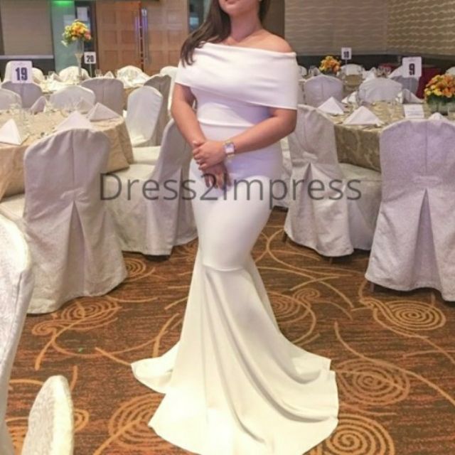 Serpentina gown for chubby sales