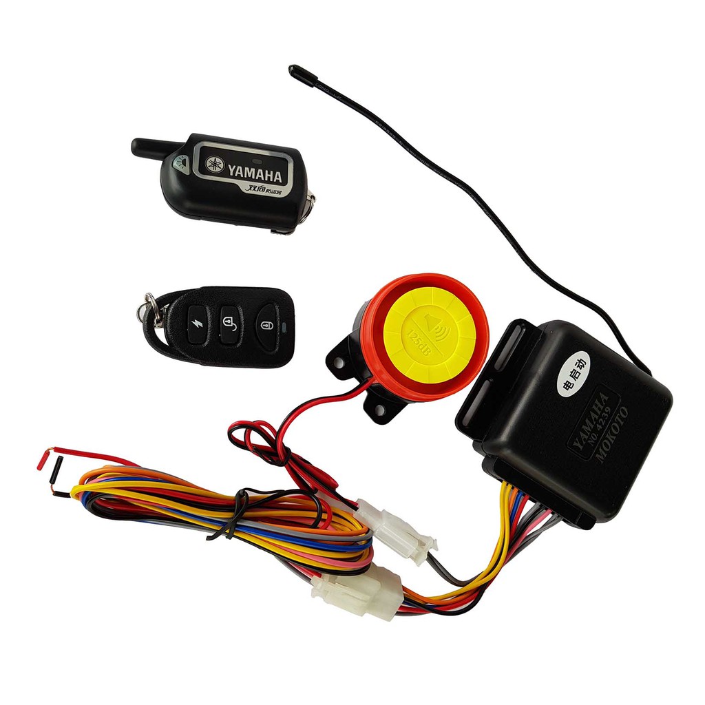 Motorcycle 2 store way alarm