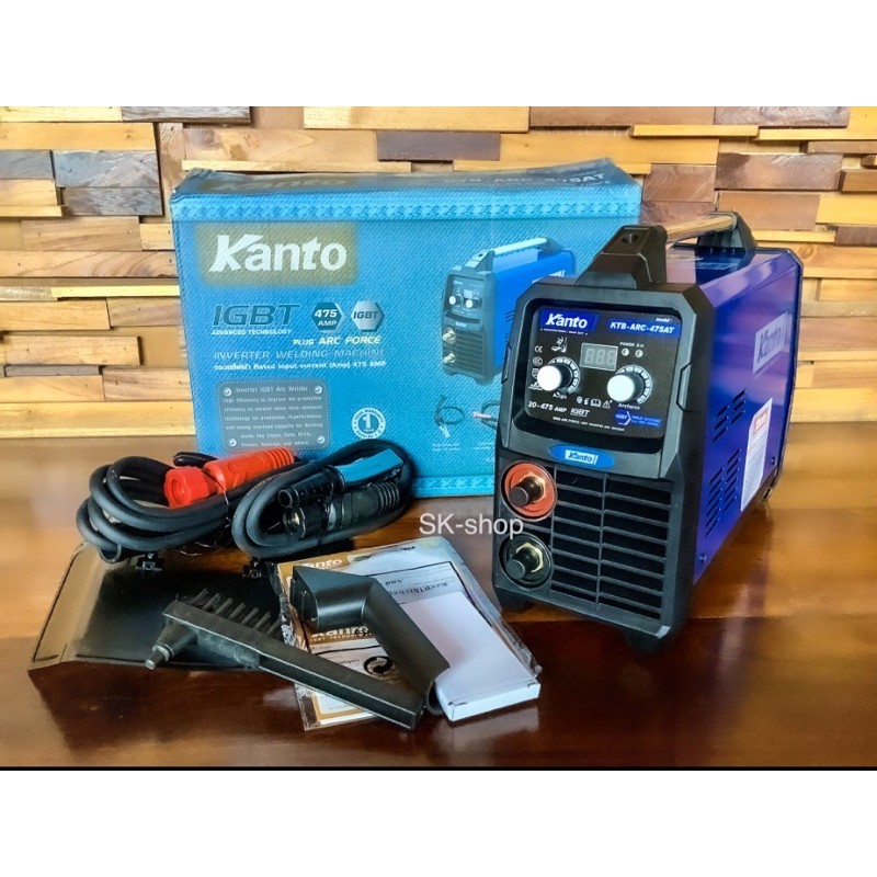 Kanto Welding Machine 475 Amps Model KTB-ARC-475AT Wire Width 1.6-4.0 ...
