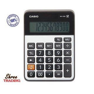 CASIO MX-120B Mx120b Mx 120b CALCULATOR WITH FREE 2PCS BALL PENS ...