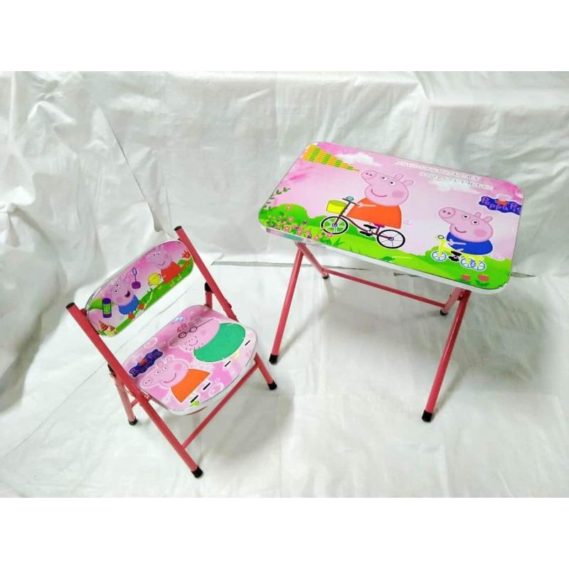 Peppa pig folding store table and chairs