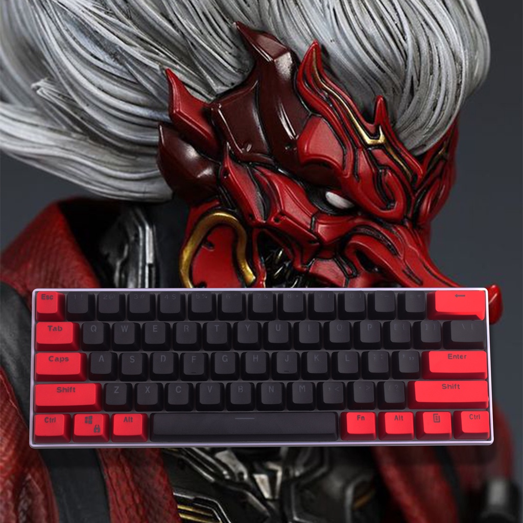 RK 61 Keycaps PBT Material OEM profile Backlit Two-Color Mechanical ...