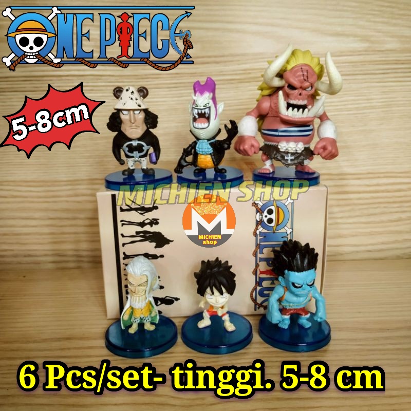 One Piece Action Figure Set contains 6 display pcs | Shopee Philippines