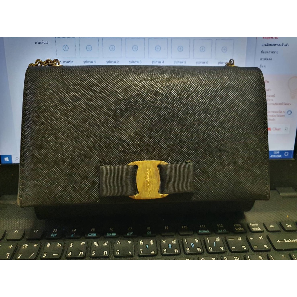 Authentic SALVATORE FERRAGAMO Bag 1 | Shopee Philippines