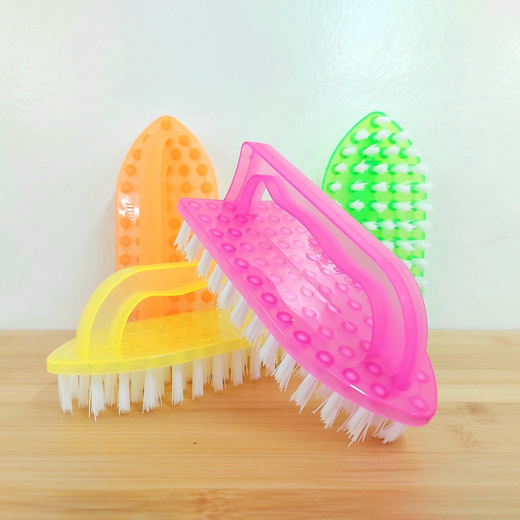 Multipurpose Hard Bristles Plastic Laundry Brush Household Cleaning