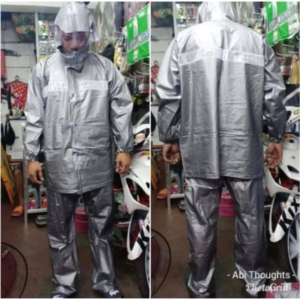 Kayang kaya Titanium raincoat rubberized makapal kapote popular ...