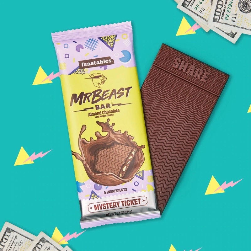 Feastables Mr. Beast Chocolates(With New Flavors) Shopee Philippines