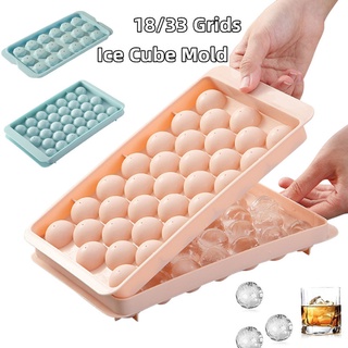 18 Grid Ice Ball Maker Creative Ice Cube Pot 2 In 1 Multi function