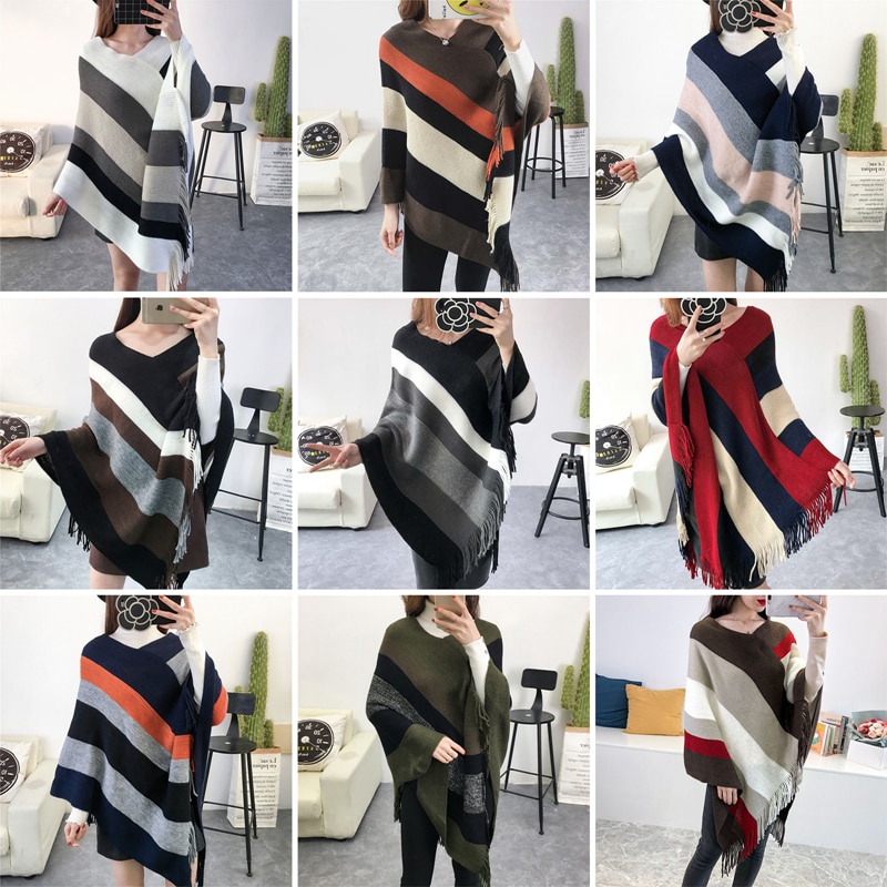 Cardigan poncho style sales