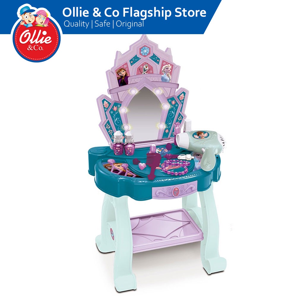 Disney Frozen Vanity Table with Light and Music For Kids Shopee