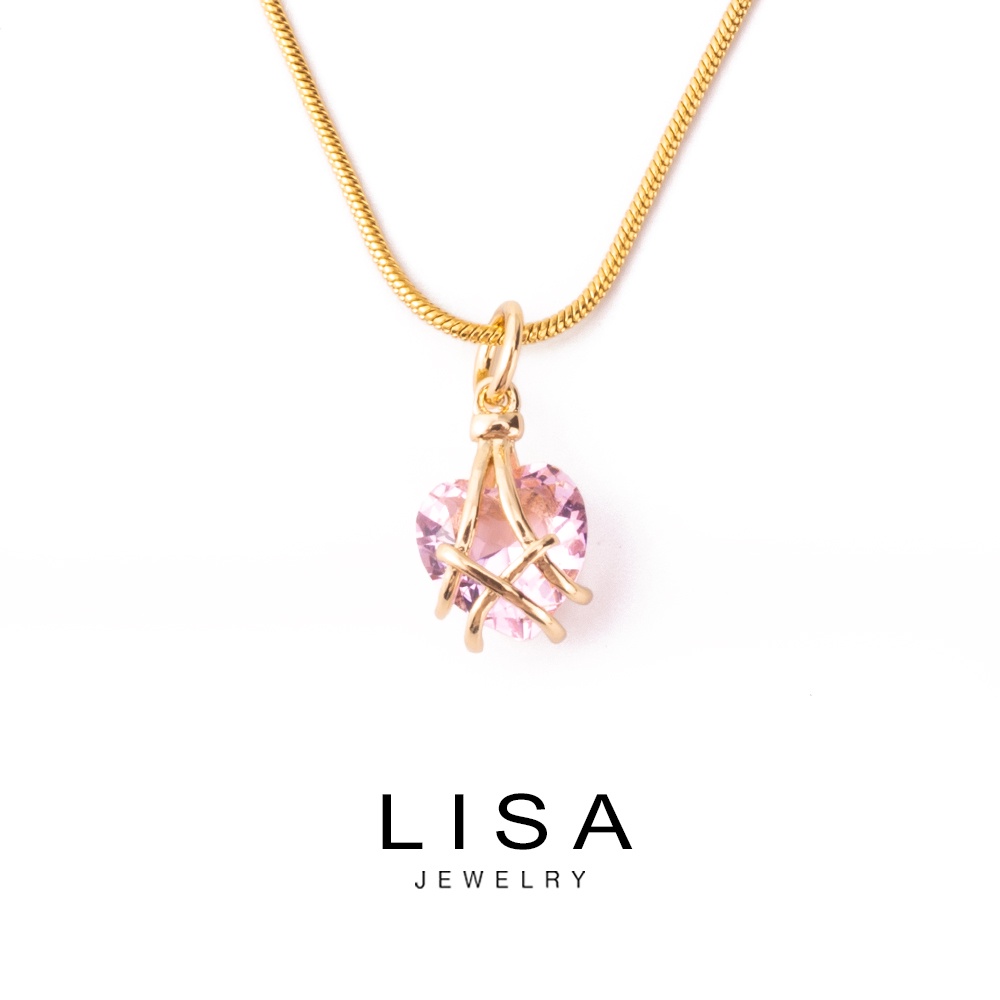 LISA 18k Gold Necklace A variety of styles necklaces with gift
