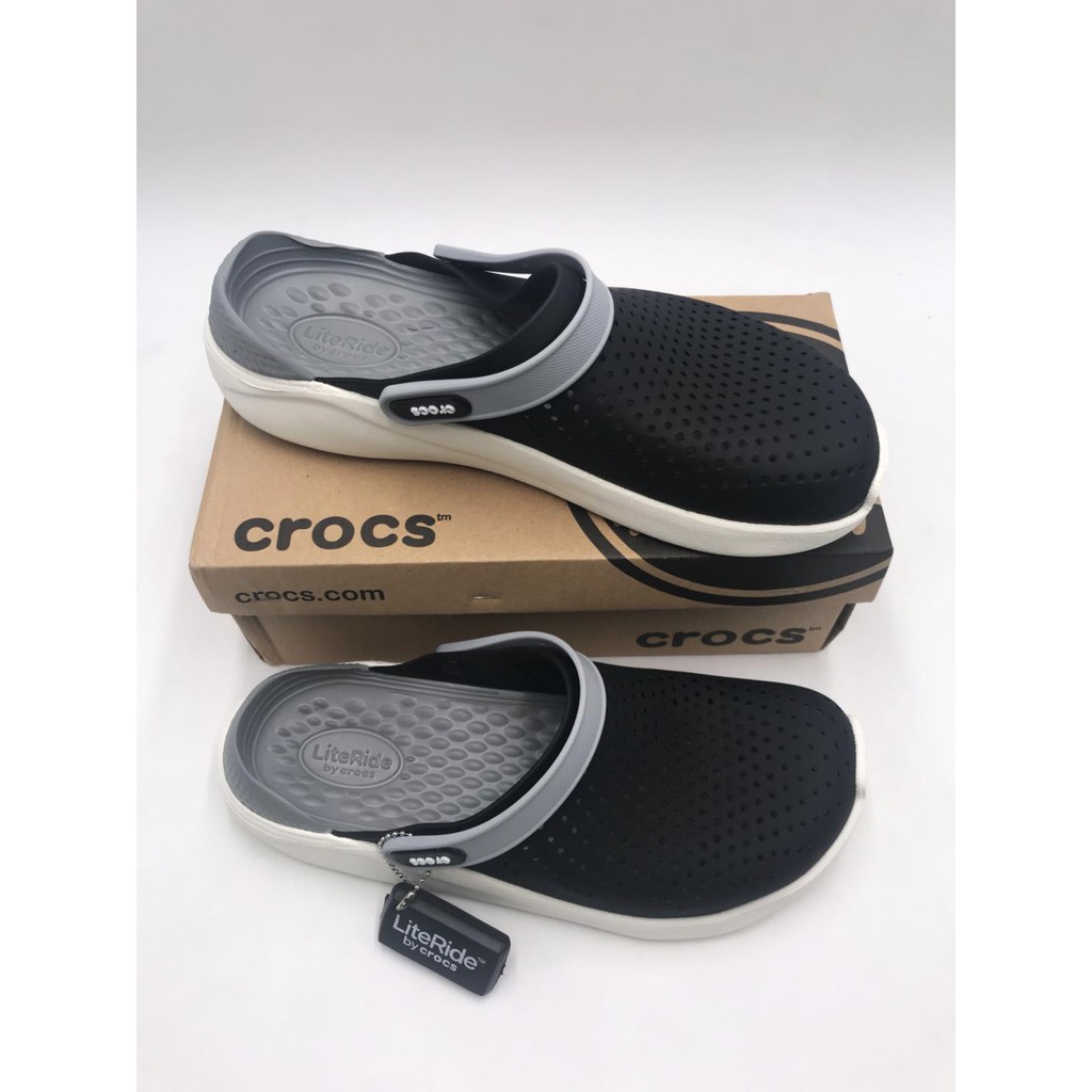 Crocs Lite Ride Slip Ons Unisex with ECO Bag for man and woman | Shopee ...