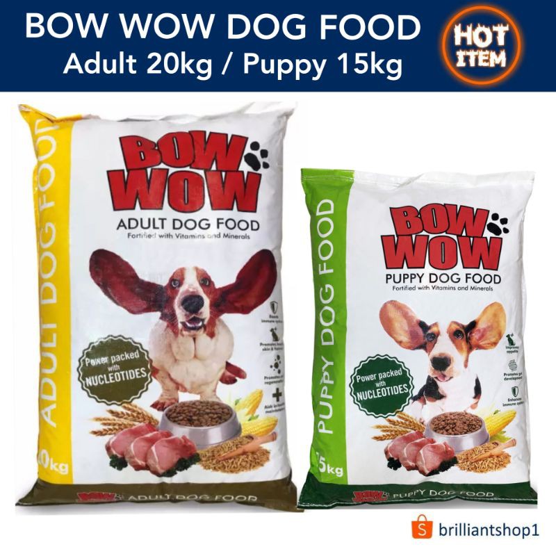 Dog food bow wow hotsell