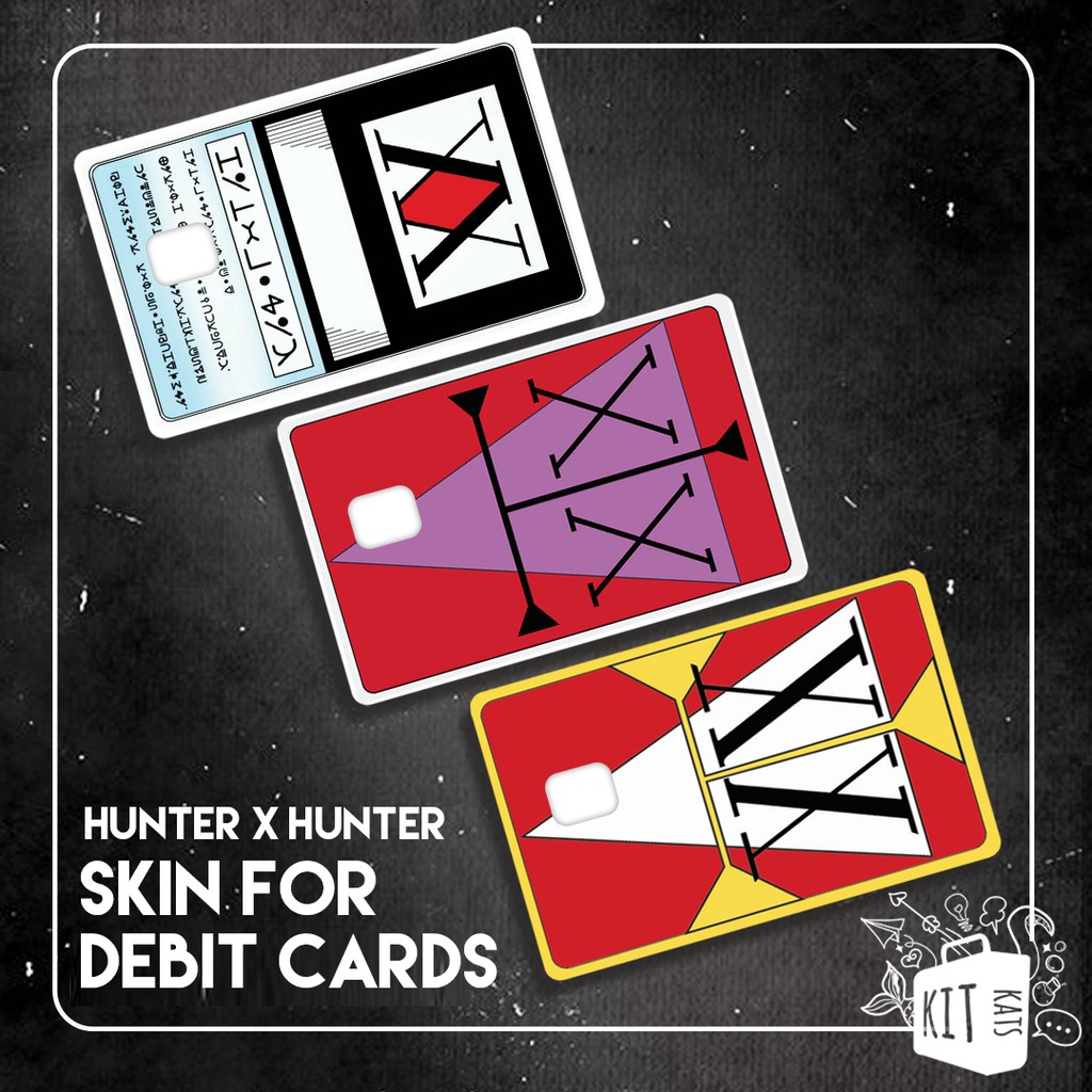 Shop Dibit Card Skin Hunter X Hunter with great discounts and