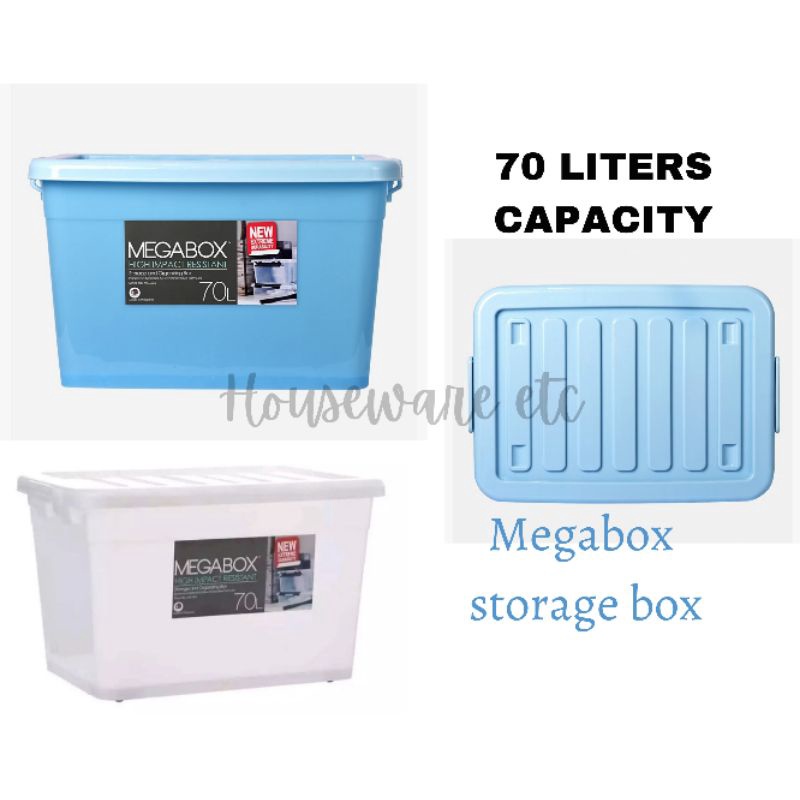 70L Transparent Multi-Purpose Storage Box, Megabox